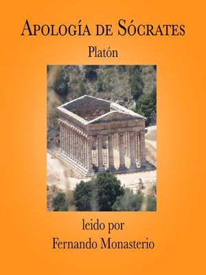 cover image of Apología de Sócrates Platón